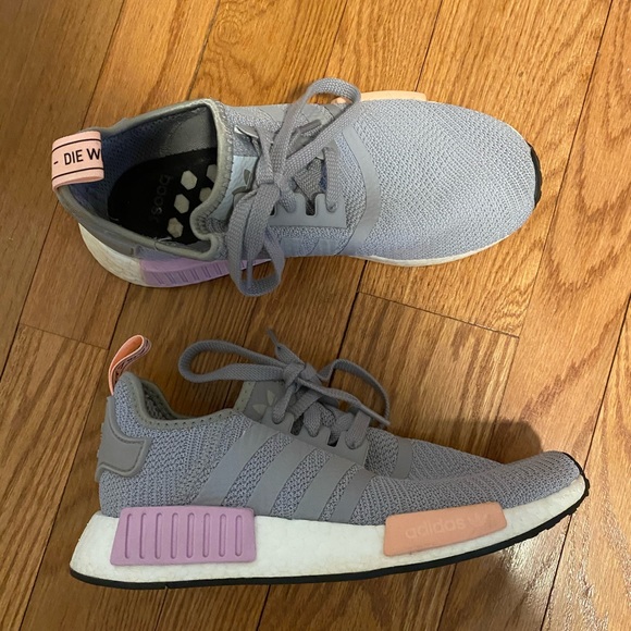 adidas Shoes - SALE! Adidas // Gray NMDR1 Sneakers 7.5